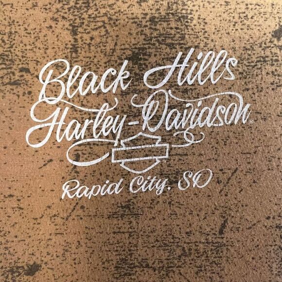 Harley Davidson Made in the USA 100% Cotton Elbow Sleeve T, Size Small - Picture 7 of 8